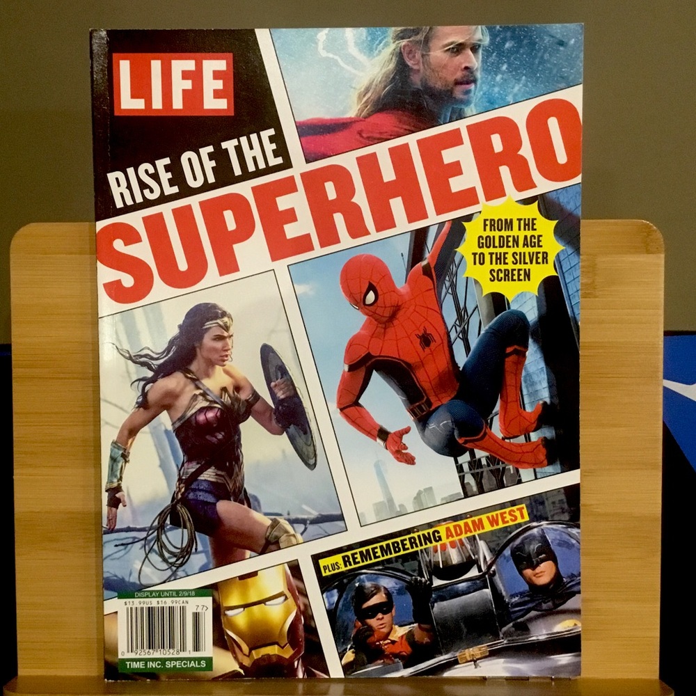 Rise of the Superhero magazine Time Inc. Special 2018